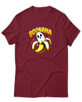 T-Shirt Αντρικό - Boonana - Color Thumbnail Σκούρο Κόκκινο