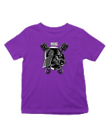 T-Shirt  Παιδικό - Boost Vader - Color Thumbnail Σκούρο Μωβ