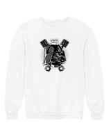 Φούτερ χωρίς κουκούλα Γυναικείο - Boost Vader - Color Thumbnail 'Ασπρο