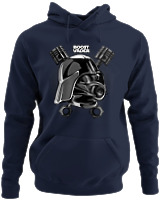 Φούτερ με κουκούλα - Boost Vader - Color Thumbnail Navy Blue