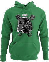 Φούτερ με κουκούλα - Boost Vader - Color Thumbnail Kelly Green