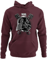 Φούτερ με κουκούλα - Boost Vader - Color Thumbnail Marron