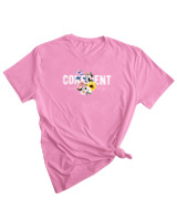 T-Shirt Woman Fashion Γυναικείο - Born To Be Confident - Color Thumbnail PINK