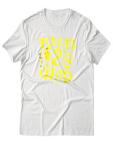 T-Shirt Αντρικό - Born To Be Wild - Color Thumbnail Άσπρο