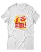 T-Shirt Αντρικό - Born To Rebel - Color Thumbnail Άσπρο