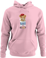 Φούτερ με κουκούλα - Bossy - Color Thumbnail Pink