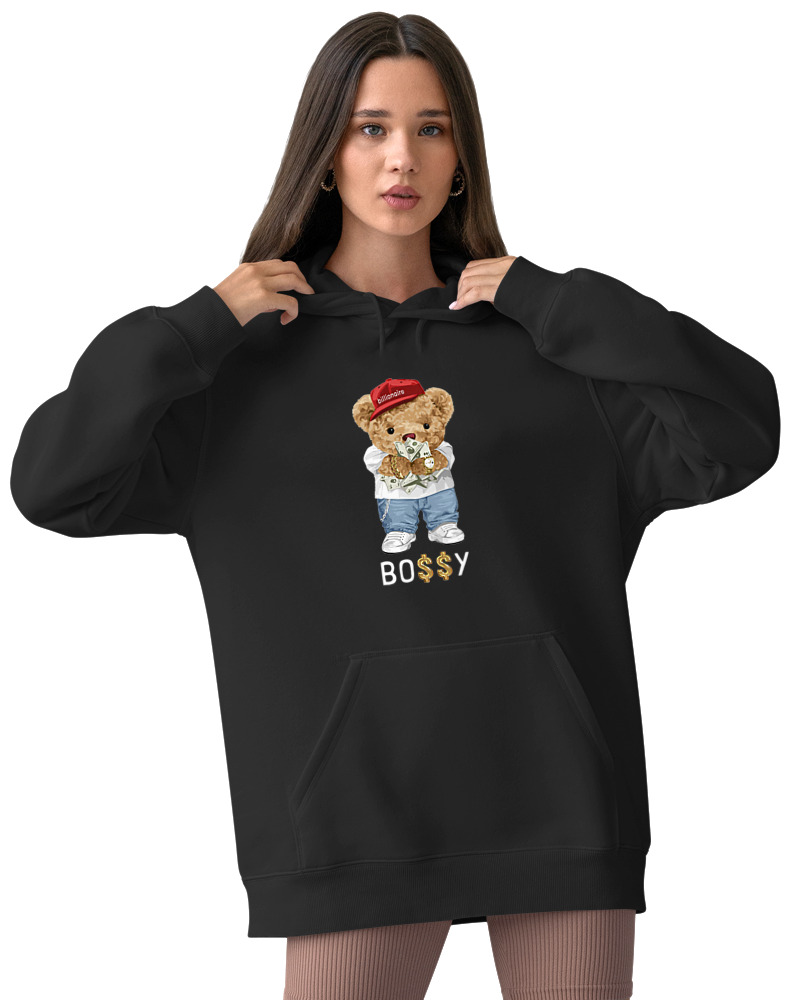 Φούτερ με κουκούλα - Bossy - Image 2