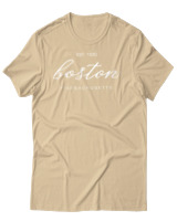 T-Shirt Αντρικό - Boston Est 1630 - Color Thumbnail Μπεζ
