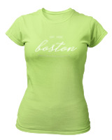 T-Shirt Στενή Γραμμή Γυναικείο - Boston Est 1630 - Color Thumbnail Λαχανί
