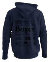 Φούτερ με κουκούλα - Boxer - Color Thumbnail Navy Blue