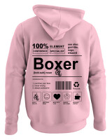 Φούτερ με κουκούλα - Boxer - Color Thumbnail Pink