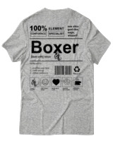 T-Shirt Αντρικό - Boxer - Color Thumbnail Γκρι Μελανζέ
