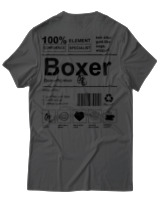 T-Shirt Αντρικό - Boxer - Color Thumbnail Ανθρακί