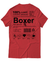 T-Shirt Αντρικό - Boxer - Color Thumbnail Κόκκινο
