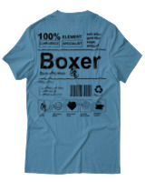 T-Shirt Αντρικό - Boxer - Color Thumbnail Τιρκουάζ