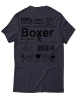 T-Shirt Αντρικό - Boxer - Color Thumbnail Σκούρο Μπλε