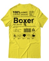 T-Shirt Αντρικό - Boxer - Color Thumbnail Κίτρινο