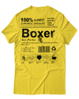 T-Shirt Αντρικό - Boxer - Color Thumbnail Χρυσό Κίτρινο