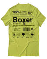 T-Shirt Αντρικό - Boxer - Color Thumbnail Λαχανί