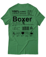 T-Shirt Αντρικό - Boxer - Color Thumbnail Πράσινο
