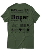 T-Shirt Αντρικό - Boxer - Color Thumbnail Κυπαρισσί