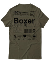 T-Shirt Αντρικό - Boxer - Color Thumbnail Χακί