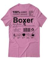 T-Shirt Αντρικό - Boxer - Color Thumbnail Ροζ