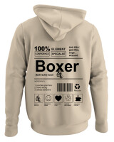 Φούτερ με κουκούλα - Boxer - Color Thumbnail Μπέζ