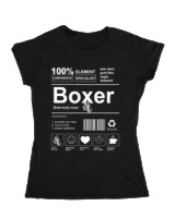 Κοριτσίστικο Κοντομανικο Παιδικό - Boxer - Color Thumbnail Μαύρο