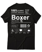 T-Shirt Αντρικό - Boxer - Color Thumbnail Μαύρο