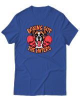 T-Shirt Αντρικό - Boxing - Color Thumbnail Μπλε Ρουά