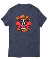 T-Shirt Αντρικό - Boxing - Color Thumbnail Μπλε Γκρι