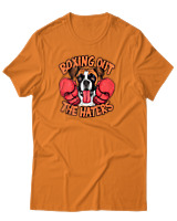 T-Shirt Αντρικό - Boxing - Color Thumbnail Πορτοκαλί