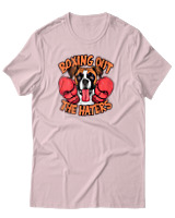 T-Shirt Αντρικό - Boxing - Color Thumbnail Απαλό Ροζ