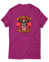 T-Shirt Αντρικό - Boxing - Color Thumbnail Φουξια
