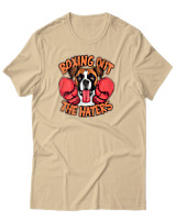 T-Shirt Αντρικό - Boxing - Color Thumbnail Μπεζ