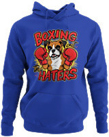 Φούτερ με κουκούλα - Boxing The Haters - Color Thumbnail Μπλε Ρουά