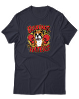 T-Shirt Αντρικό - Boxing The Haters - Color Thumbnail Σκούρο Μπλε