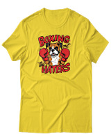 T-Shirt Αντρικό - Boxing The Haters - Color Thumbnail Χρυσό Κίτρινο
