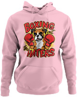Φούτερ με κουκούλα - Boxing The Haters - Color Thumbnail Pink