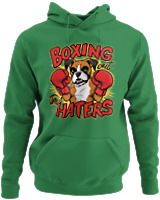Φούτερ με κουκούλα - Boxing The Haters - Color Thumbnail Kelly Green