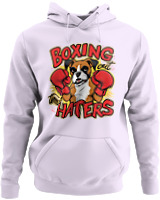 Φούτερ με κουκούλα - Boxing The Haters - Color Thumbnail Λιλά