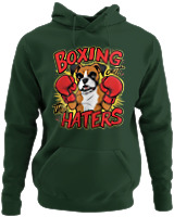 Φούτερ με κουκούλα - Boxing The Haters - Color Thumbnail Κυπαρισσί