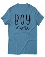 T-Shirt  Γυναικείο - Boy Mama - Color Thumbnail Τυρκουάζ