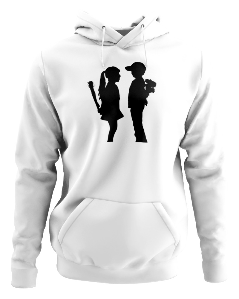 Boy With Flower Girl With Bat - Image 0