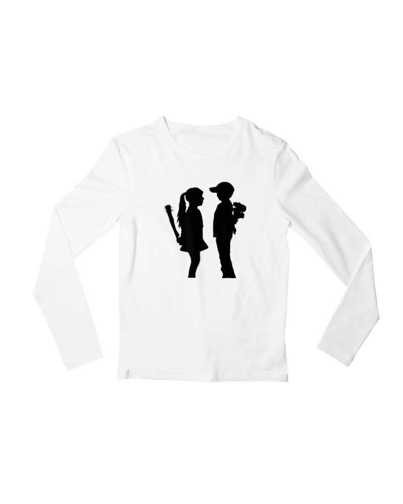 Boy With Flower Girl With Bat - Image 0