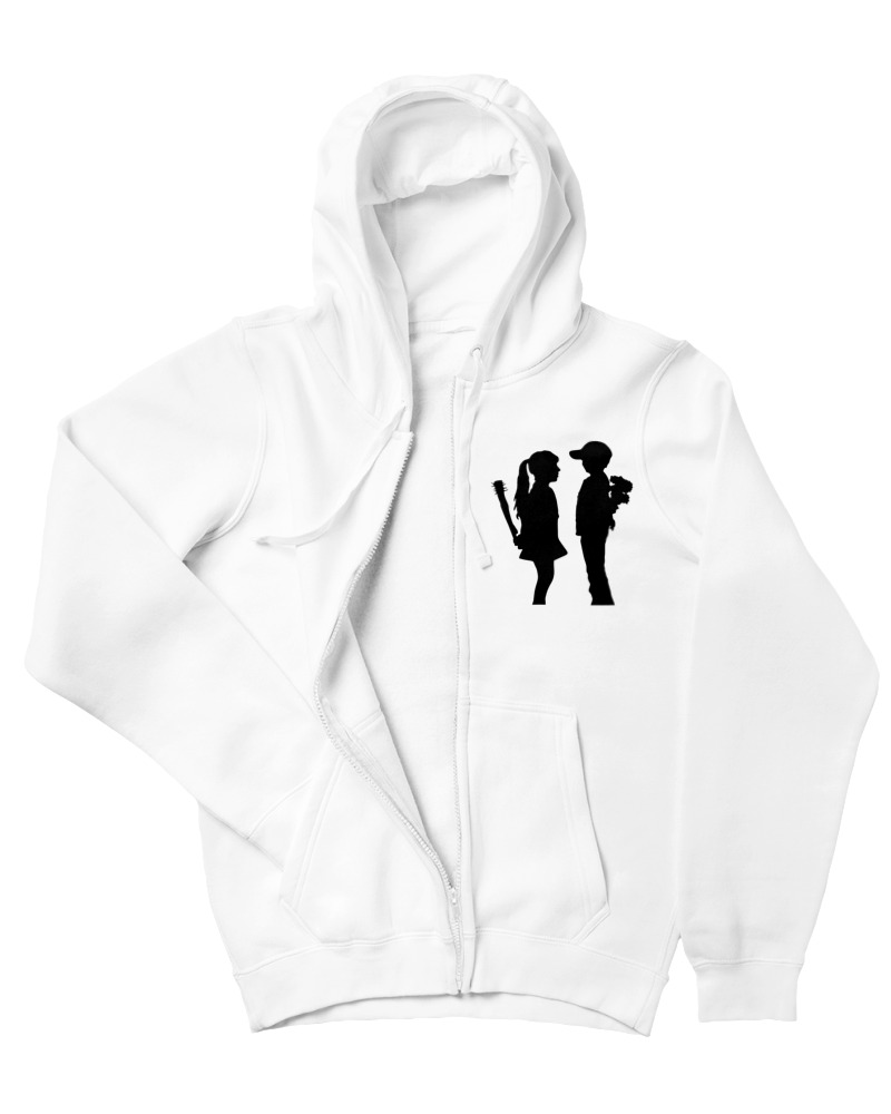 Boy With Flower Girl With Bat - Image 0