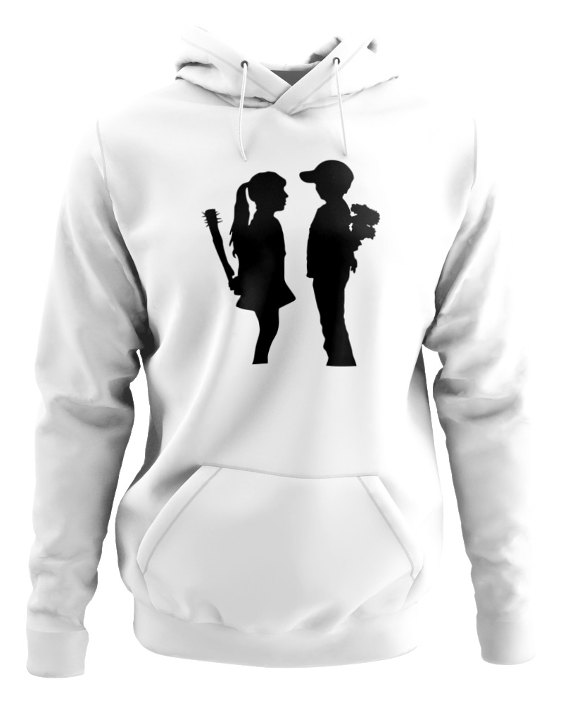 Boy With Flower Girl With Bat - Image 0