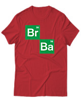T-Shirt Αντρικό - Br35 Ba56 - Color Thumbnail Κόκκινο