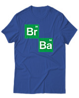 T-Shirt Αντρικό - Br35 Ba56 - Color Thumbnail Μπλε Ρουά